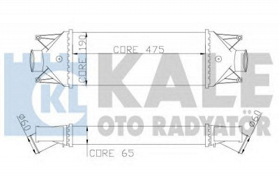KALE OTO RADYATOR 347200 -  Интеркулер